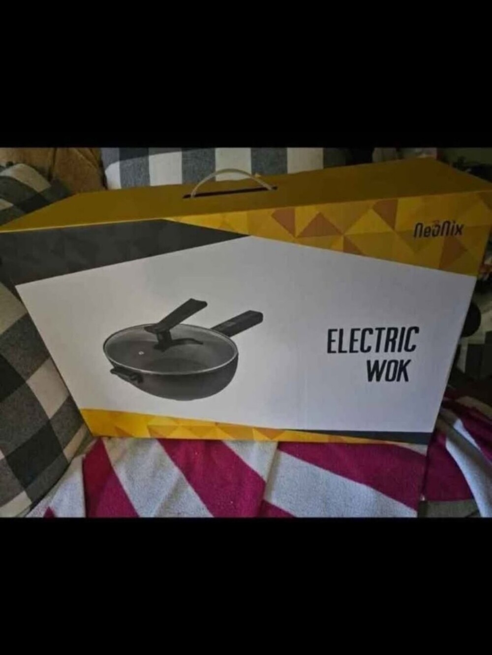 New electric wok (non stick coating)